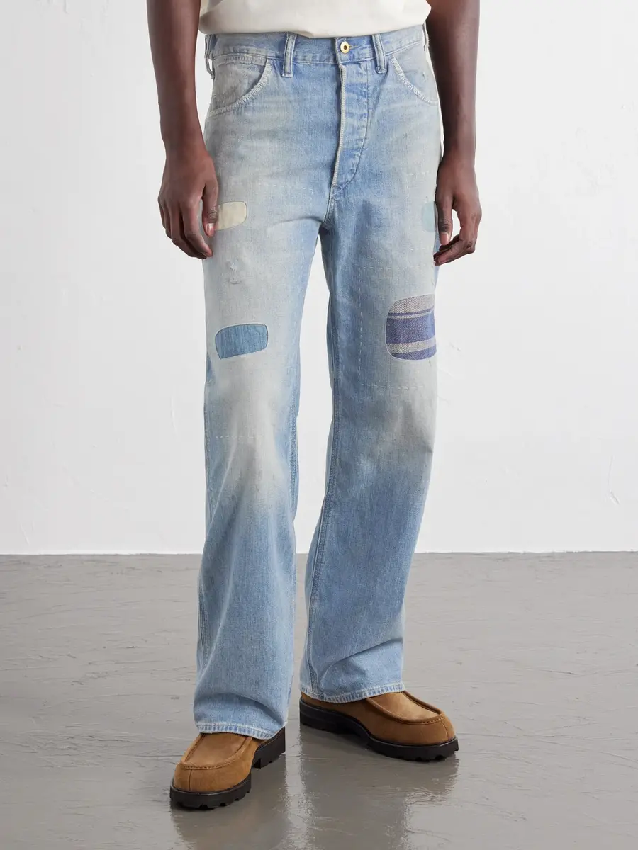 RRL Straight-Leg Distressed Jeans - Men | Thumbnail 3