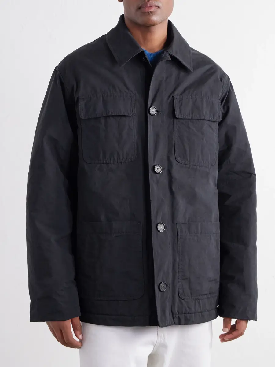 Massimo Alba Gran Torino Padded Canvas Overshirt - Men | Thumbnail 3