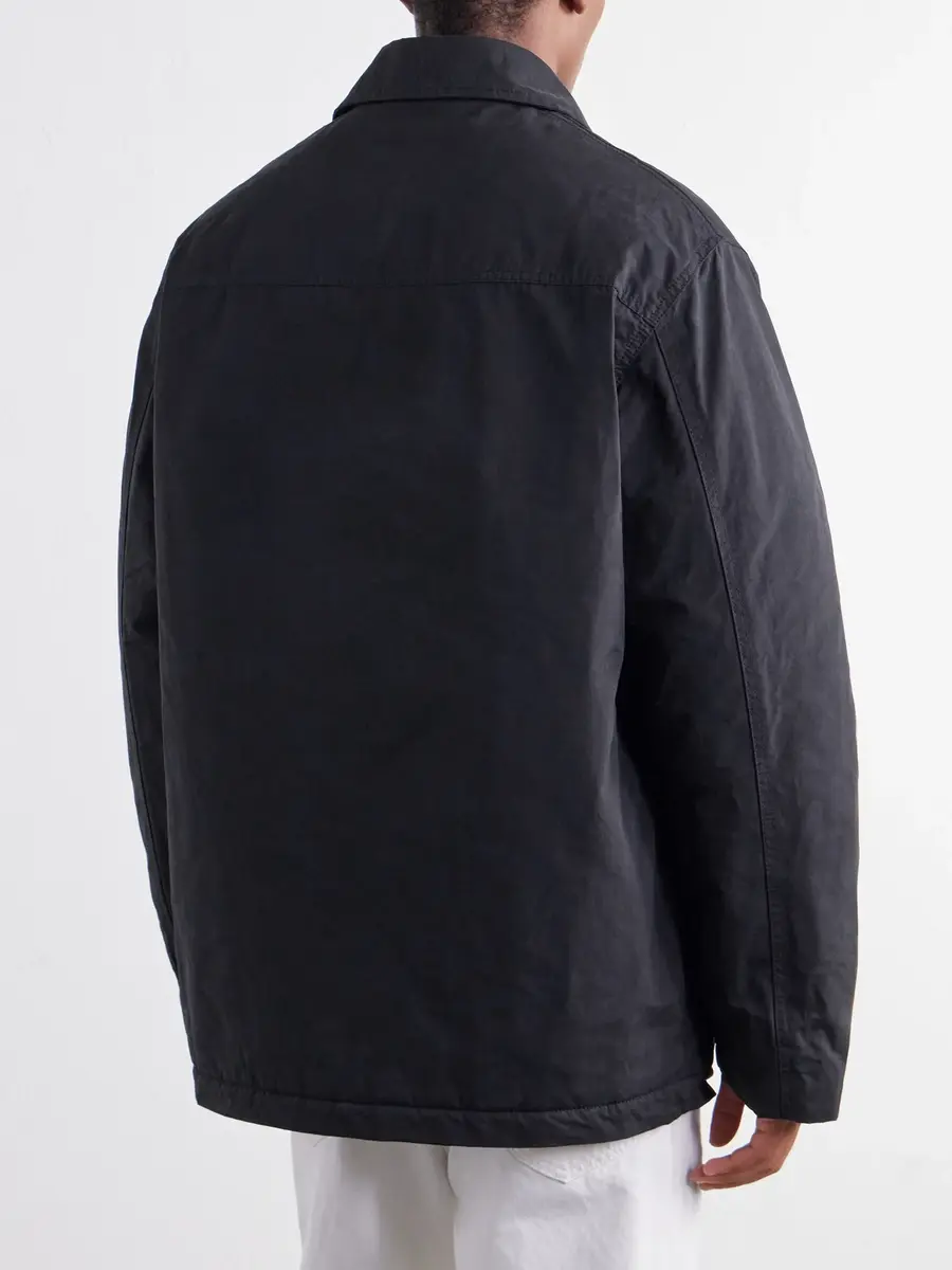 Massimo Alba Gran Torino Padded Canvas Overshirt - Men | Thumbnail 4