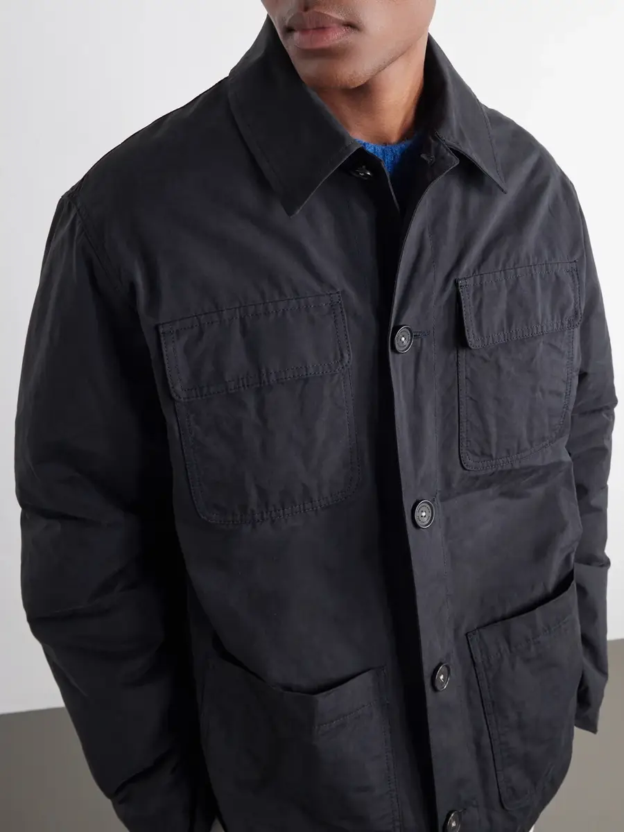 Massimo Alba Gran Torino Padded Canvas Overshirt - Men | Thumbnail 6