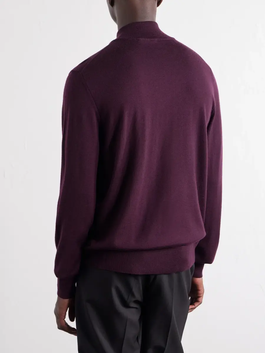MR P. Merino Wool Half-Zip Sweater - Men | Thumbnail 4 MR P. Merino Wool Half-Zip Sweater - Men | Thumbnail 4