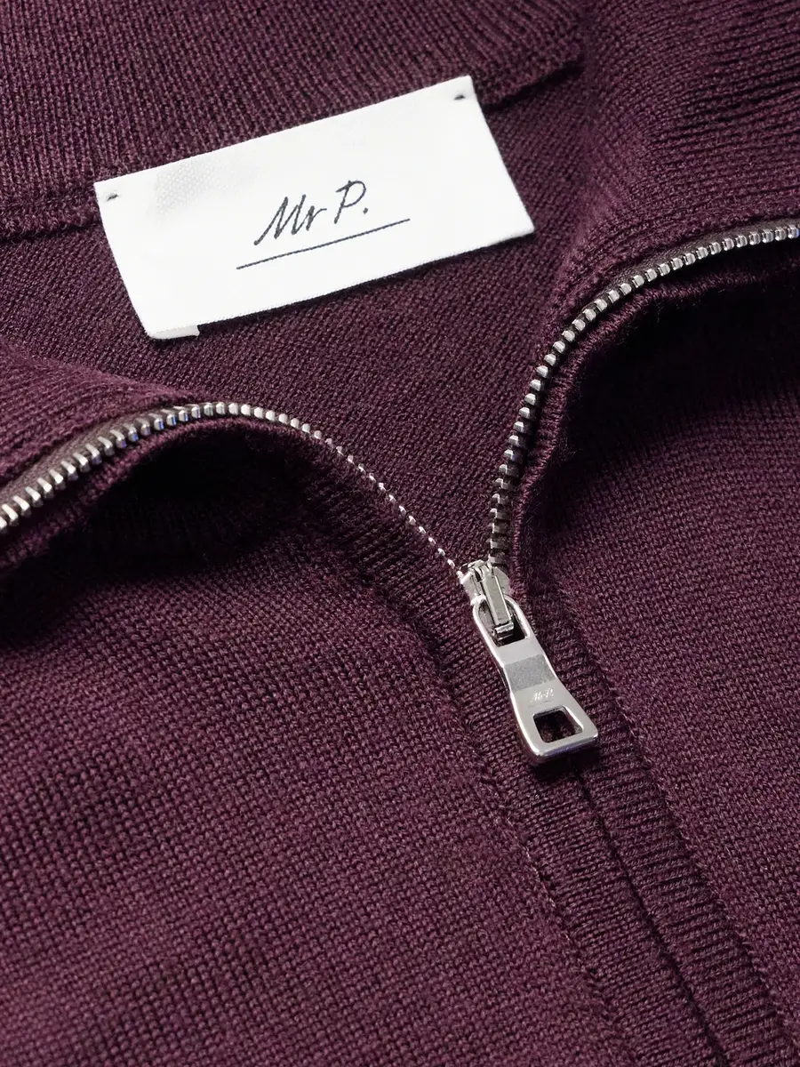 MR P. Merino Wool Half-Zip Sweater - Men | Thumbnail 6 MR P. Merino Wool Half-Zip Sweater - Men | Thumbnail 6