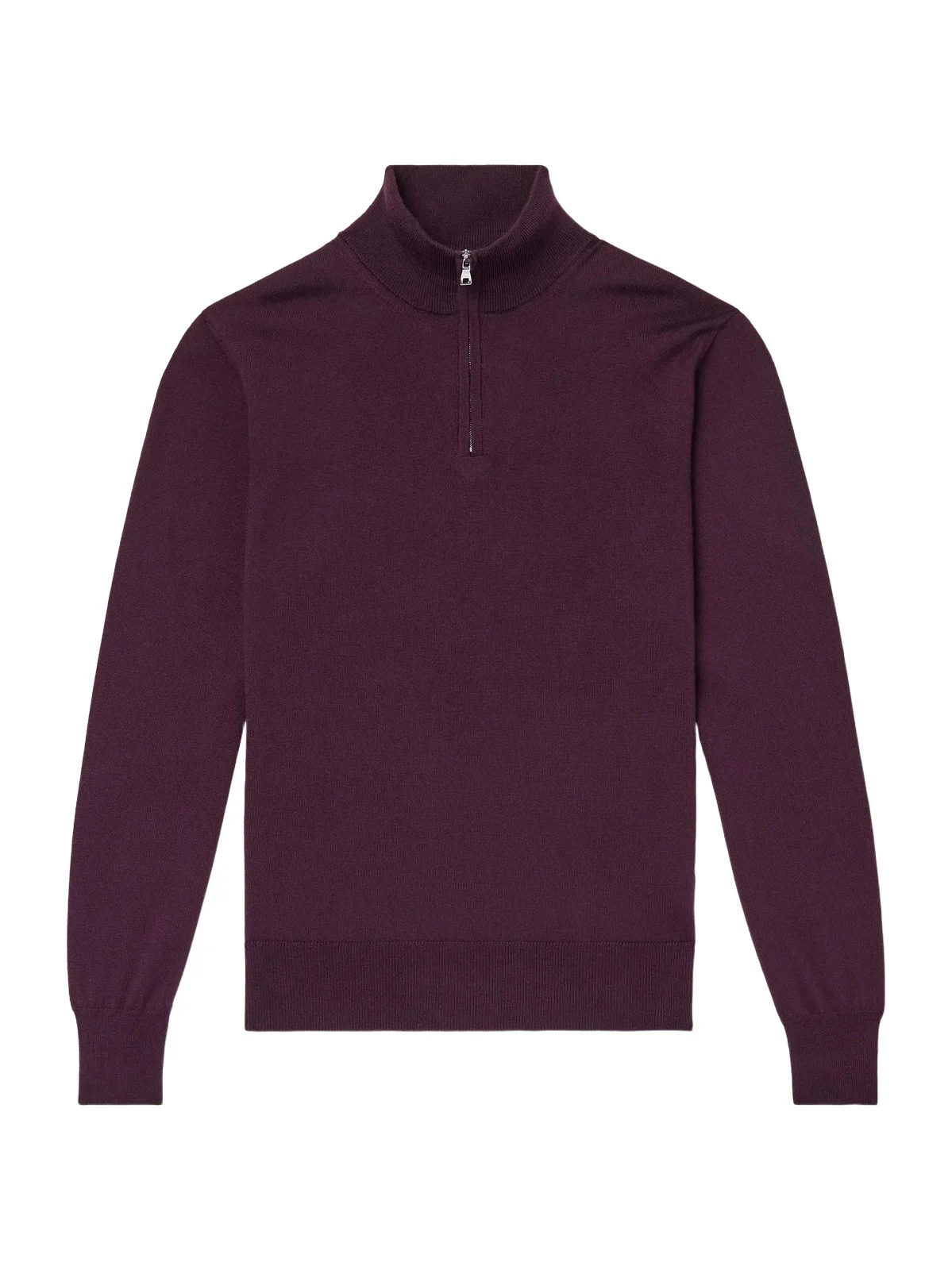 Merino Wool Half-Zip Sweater - Men