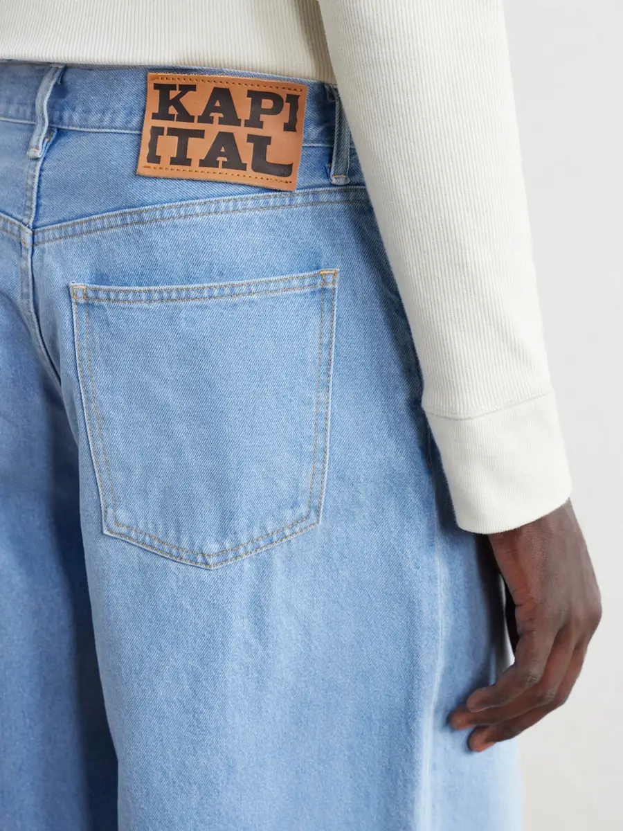KAPITAL Club Wide-Leg Jeans - Men | Thumbnail 5