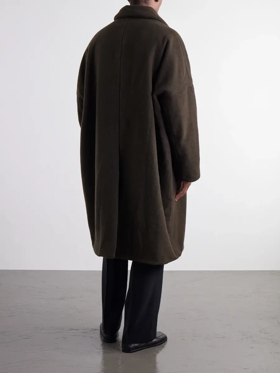 Casey Casey Big Blobby Brushed Cashmere Coat - Men | Thumbnail 4