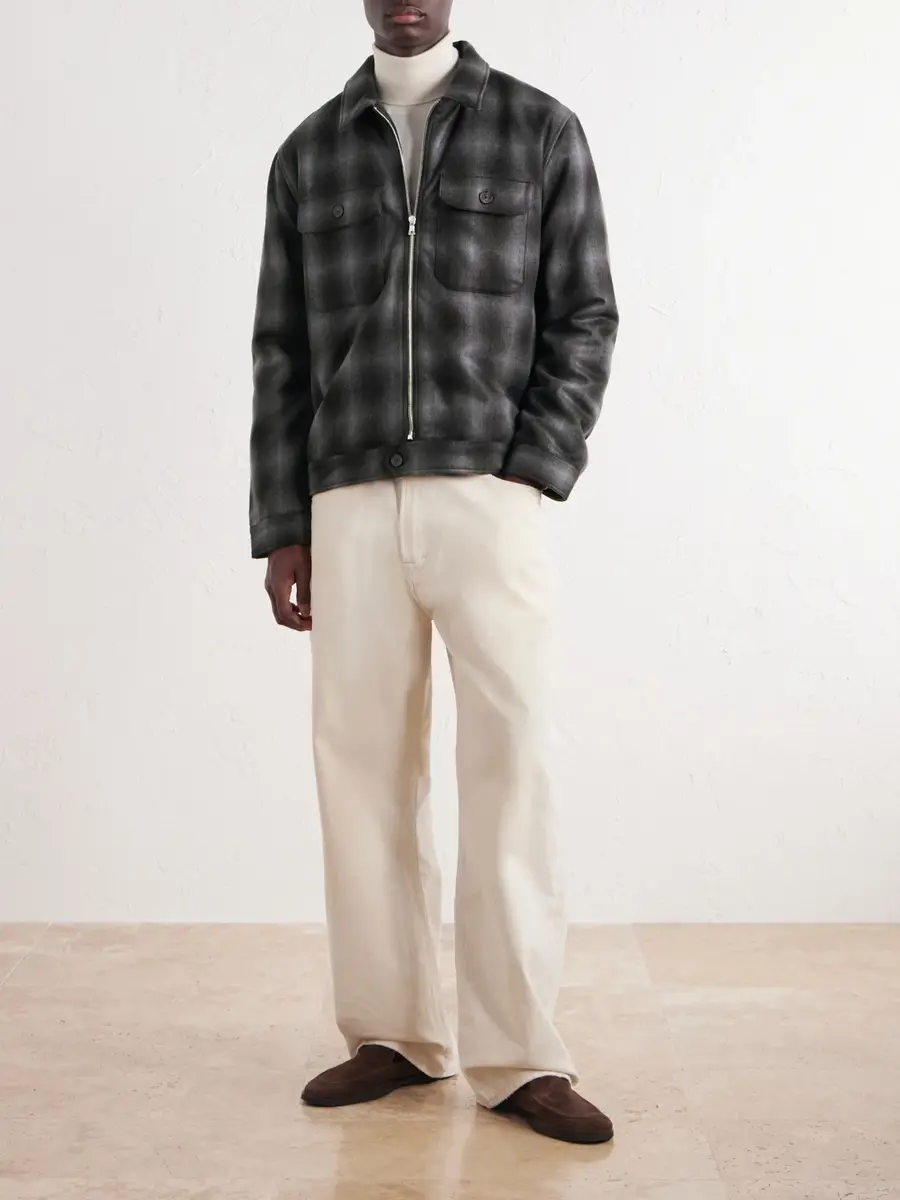 MR P. Checked Virgin Wool Jacket - Men | Thumbnail 2 MR P. Checked Virgin Wool Jacket - Men | Thumbnail 2