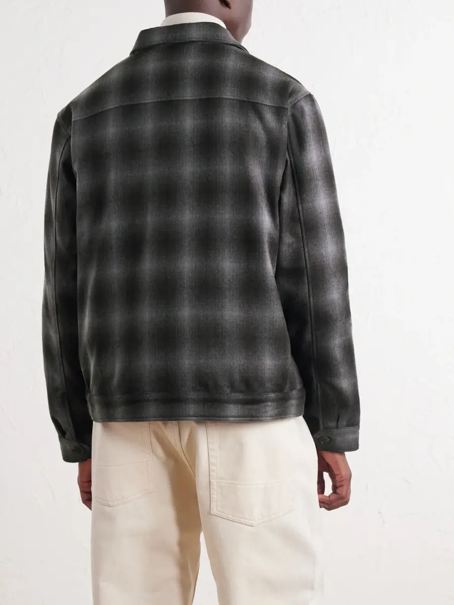 MR P. Checked Virgin Wool Jacket - Men | Thumbnail 4 MR P. Checked Virgin Wool Jacket - Men | Thumbnail 4