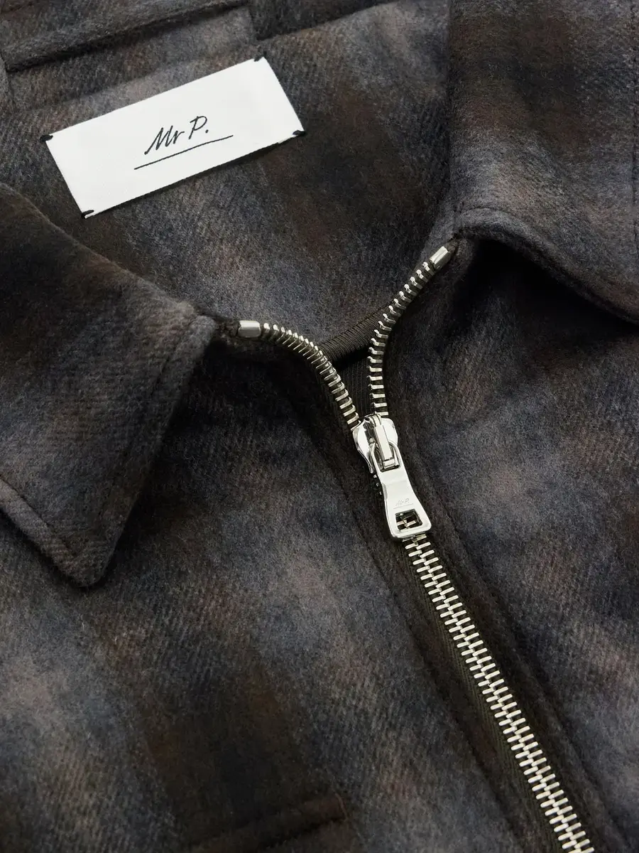 MR P. Checked Virgin Wool Jacket - Men | Thumbnail 6 MR P. Checked Virgin Wool Jacket - Men | Thumbnail 6