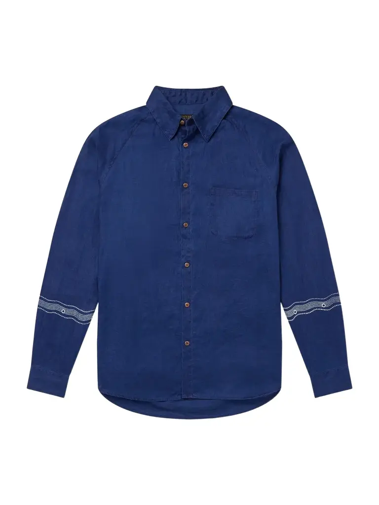 KAPITAL Printed Linen Shirt - Men | Image 1 KAPITAL Printed Linen Shirt - Men | Image 1