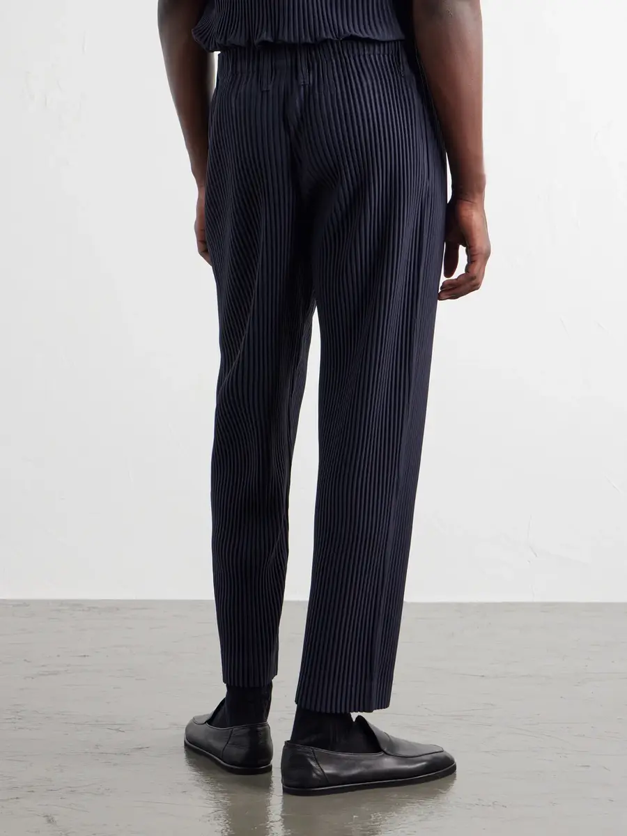 Homme Plissé Issey Miyake Pleated Tapered-Leg Trousers - Men | Thumbnail 4 Homme Plissé Issey Miyake Pleated Tapered-Leg Trousers - Men | Thumbnail 4