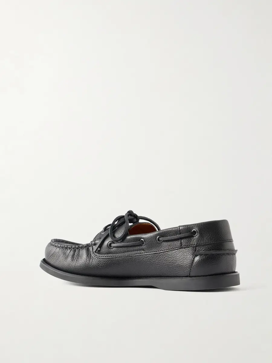 MR P. Full-Grain Leather Boat Shoes - Men | Thumbnail 4