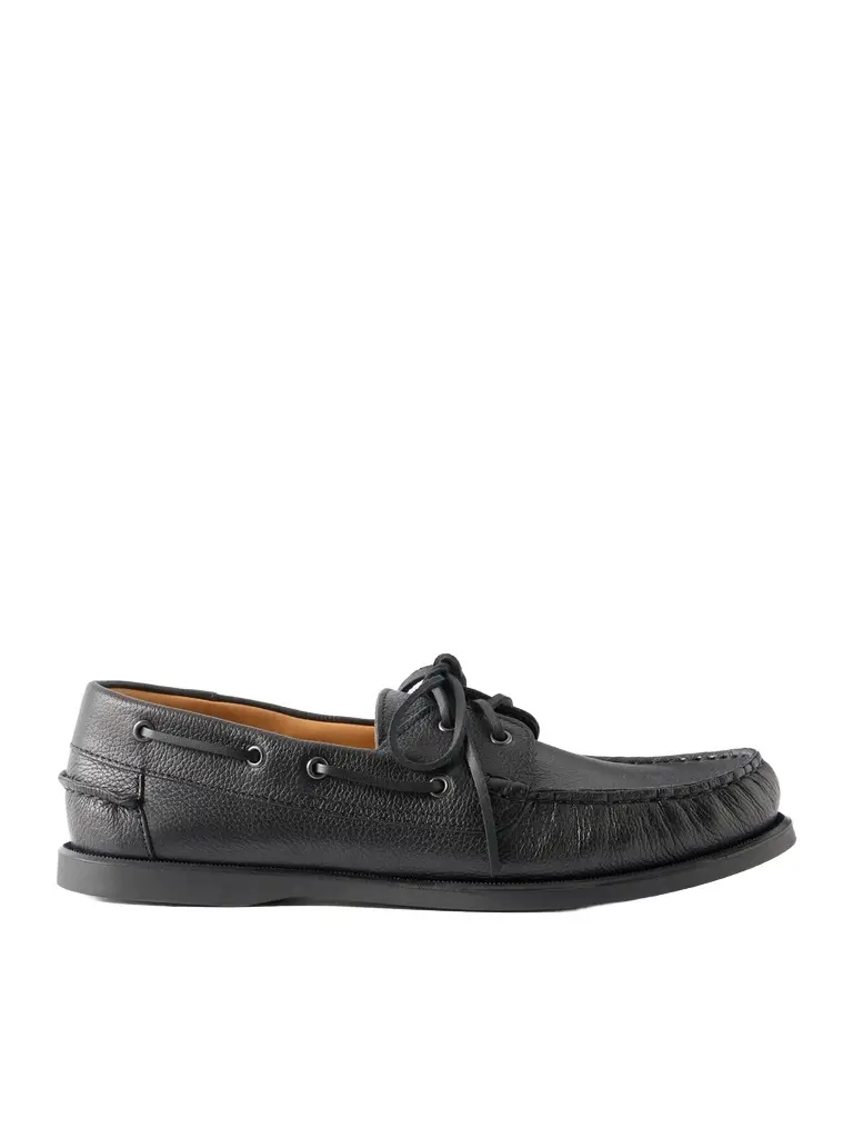 MR P. Full-Grained Leather Boat Shoes - Men | Image 1 MR P. Full-Grained Leather Boat Shoes - Men | Image 1
