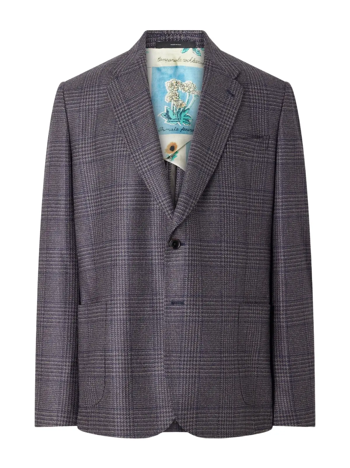 Paul Smith Prince of Wales Checked Wool and Silk-Blend Suit Jacket - Men