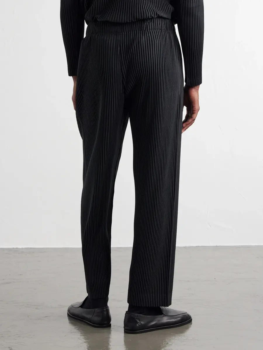 Homme Plissé Issey Miyake Mc July Pleated Straight-Leg Trousers - Men | Thumbnail 4