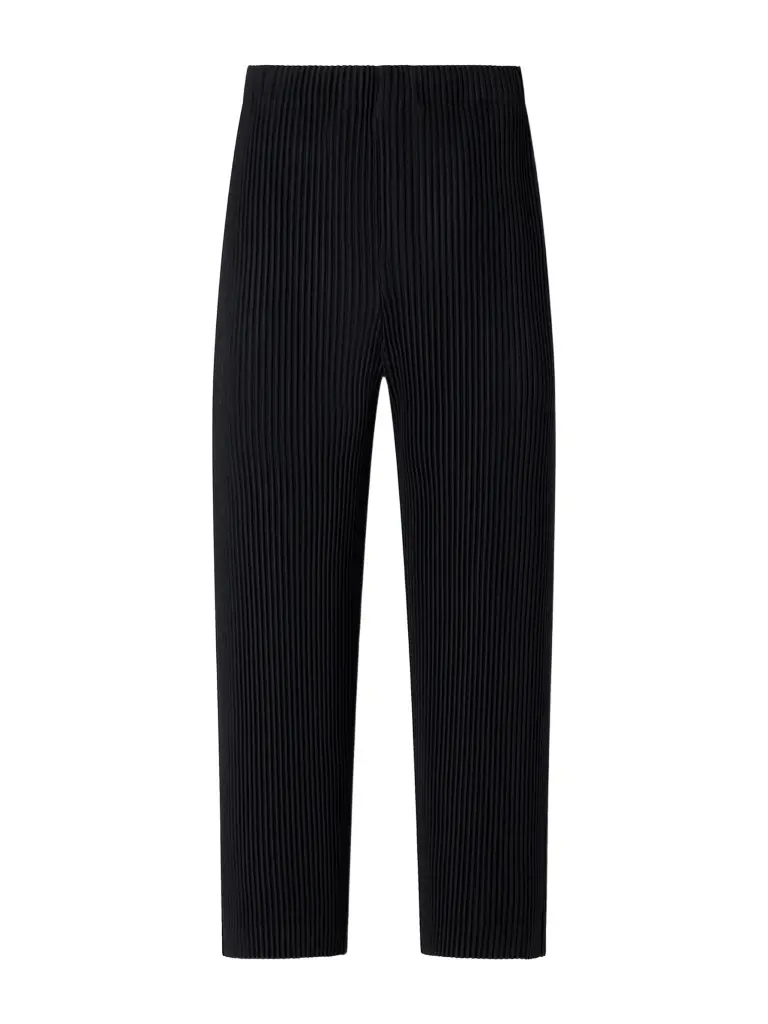 Homme Plissé Issey Miyake Mc July Pleated Straight-Leg Trousers - Men | Image 1 Homme Plissé Issey Miyake Mc July Pleated Straight-Leg Trousers - Men | Image 1