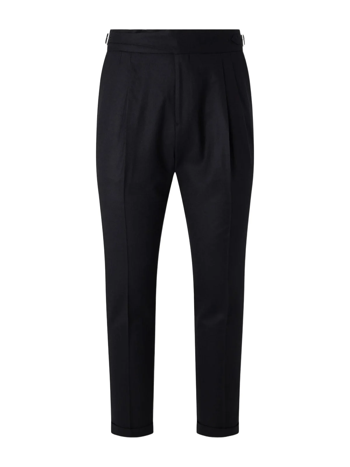 Tapered Pleated Wool-Flannel Suit Trousers - Men Tapered Pleated Wool-Flannel Suit Trousers - Men