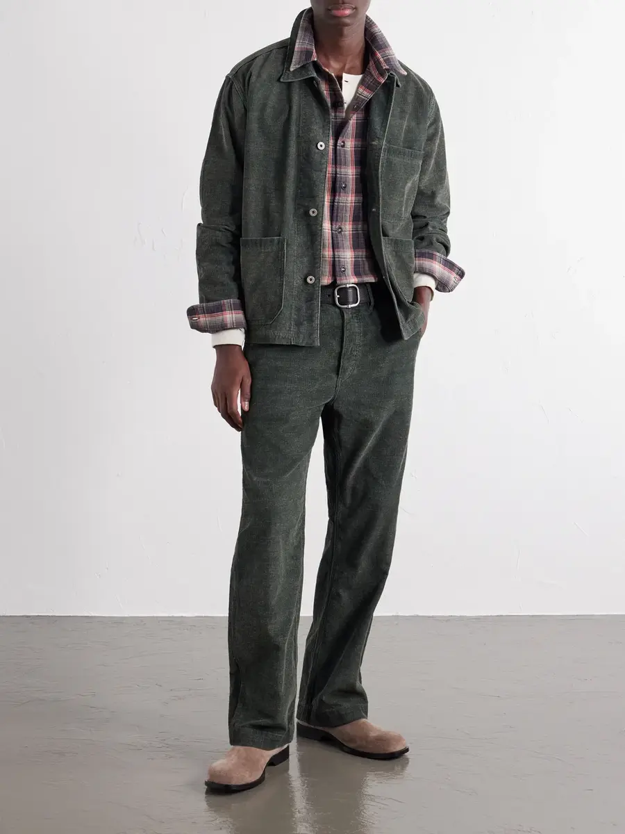 RRL Jasper Checked Cotton Shirt - Men | Thumbnail 2
