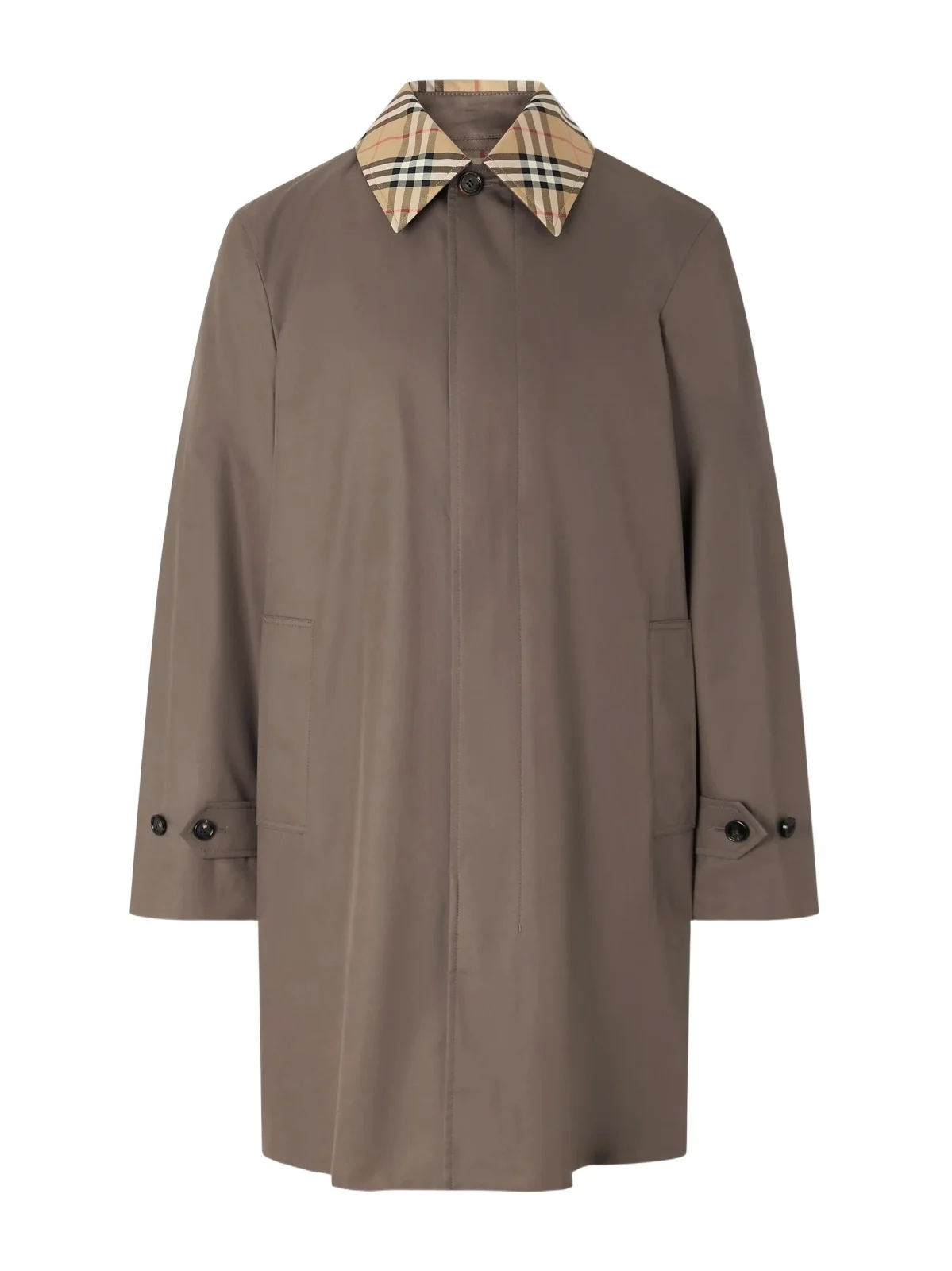 Burberry Tottenham Checked Cotton-Gabardine Trench Coat - Men