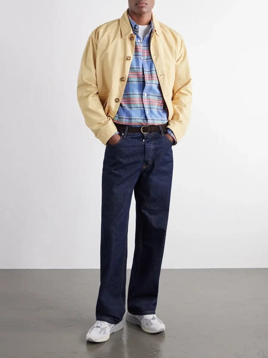 Portuguese Flannel Lucia Checked Cotton-Flannel Shirt - Men | Thumbnail 2 Portuguese Flannel Lucia Checked Cotton-Flannel Shirt - Men | Thumbnail 2