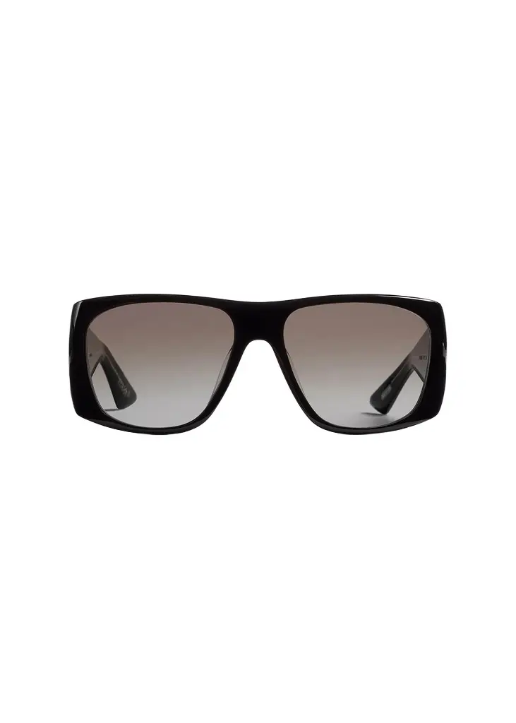 Khaite Khaite X Oliver Peoples 1965C In Black And Soft Tan Gradient | Image 1 Khaite Khaite X Oliver Peoples 1965C In Black And Soft Tan Gradient | Image 1