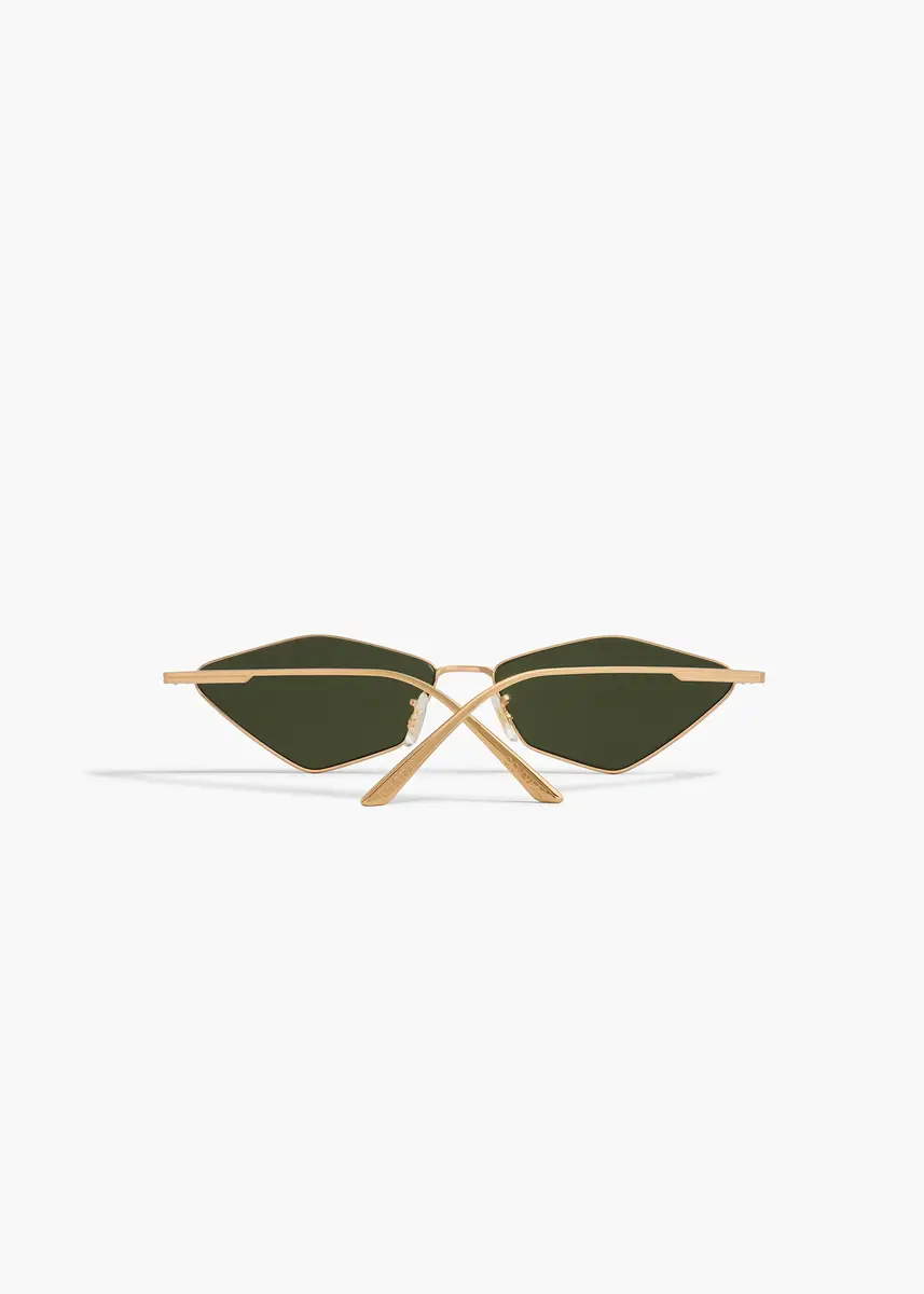 Khaite Khaite X Oliver Peoples 2001C In Gold And Vibrant Green | Thumbnail 2 Khaite Khaite X Oliver Peoples 2001C In Gold And Vibrant Green | Thumbnail 2