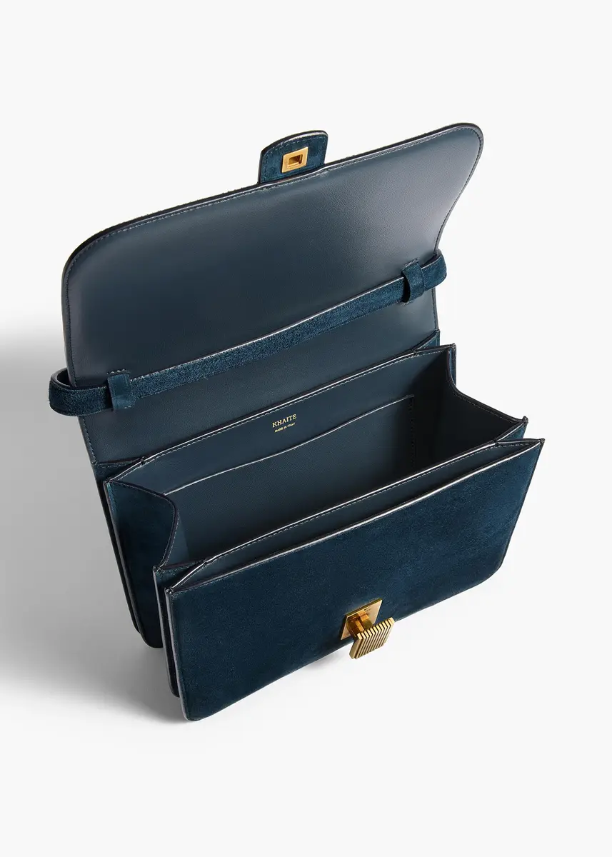 Khaite Blake Crossbody Bag In Midnight Navy | Thumbnail 3 Khaite Blake Crossbody Bag In Midnight Navy | Thumbnail 3