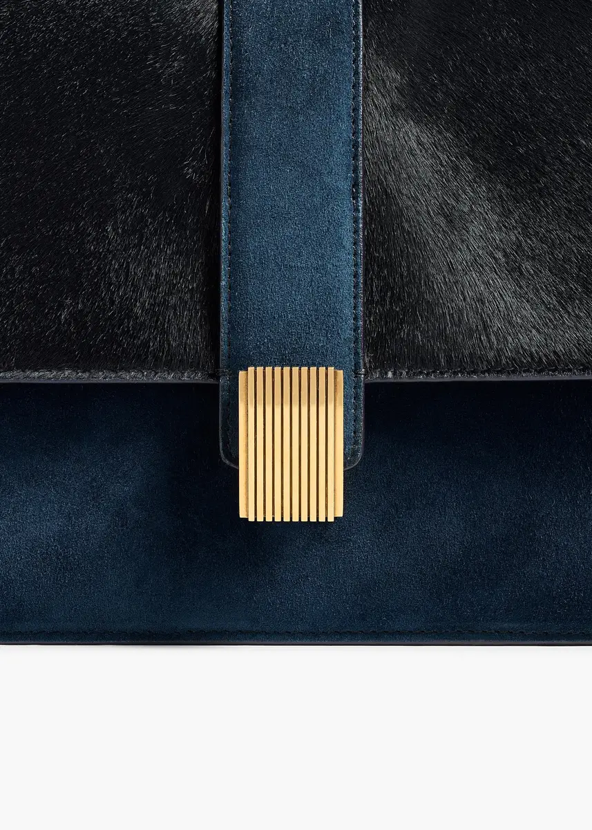 Khaite Blake Crossbody Bag In Midnight Navy | Thumbnail 4 Khaite Blake Crossbody Bag In Midnight Navy | Thumbnail 4