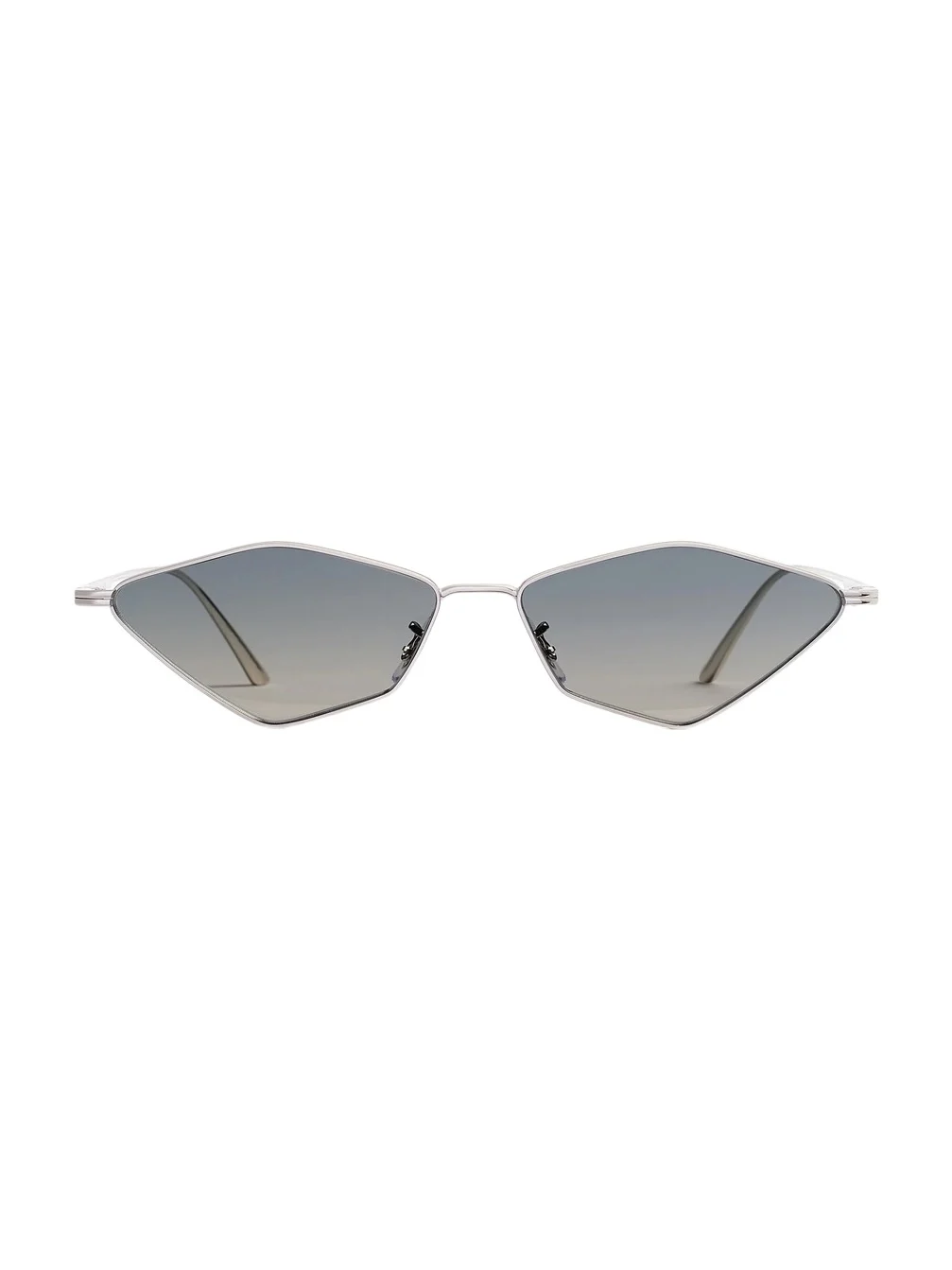 Khaite Khaite X Oliver Peoples 2001C In Silver And Dark Grey Gradient Mirror