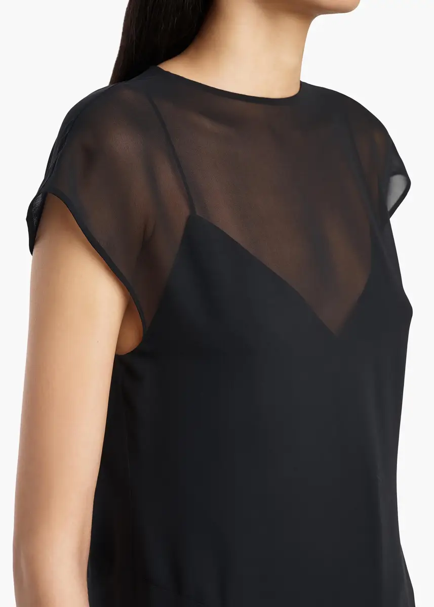 Khaite Scarla Dress In Black Silk | Thumbnail 4 Khaite Scarla Dress In Black Silk | Thumbnail 4