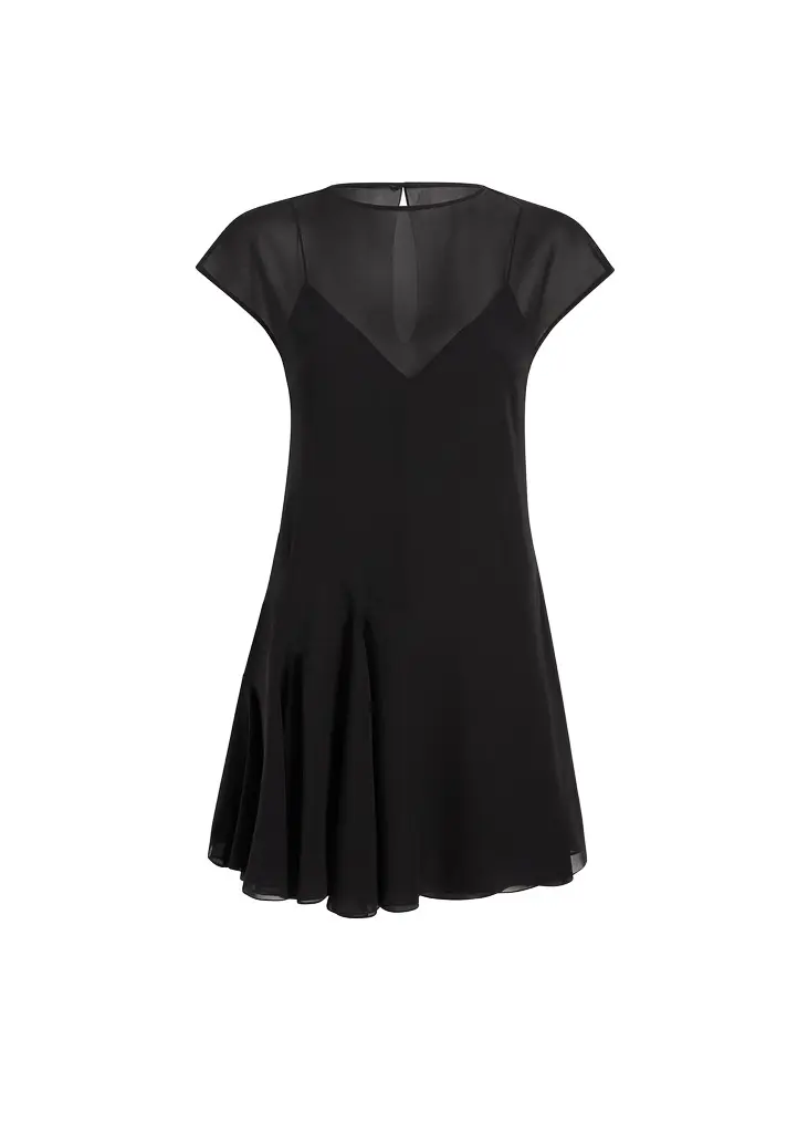 Khaite Scarla Dress In Black Silk | Image 1 Khaite Scarla Dress In Black Silk | Image 1