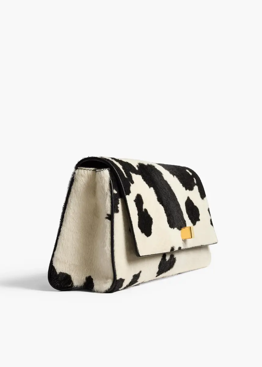 Khaite Audrey Clutch In Cow Print Haircalf | Thumbnail 4 Khaite Audrey Clutch In Cow Print Haircalf | Thumbnail 4
