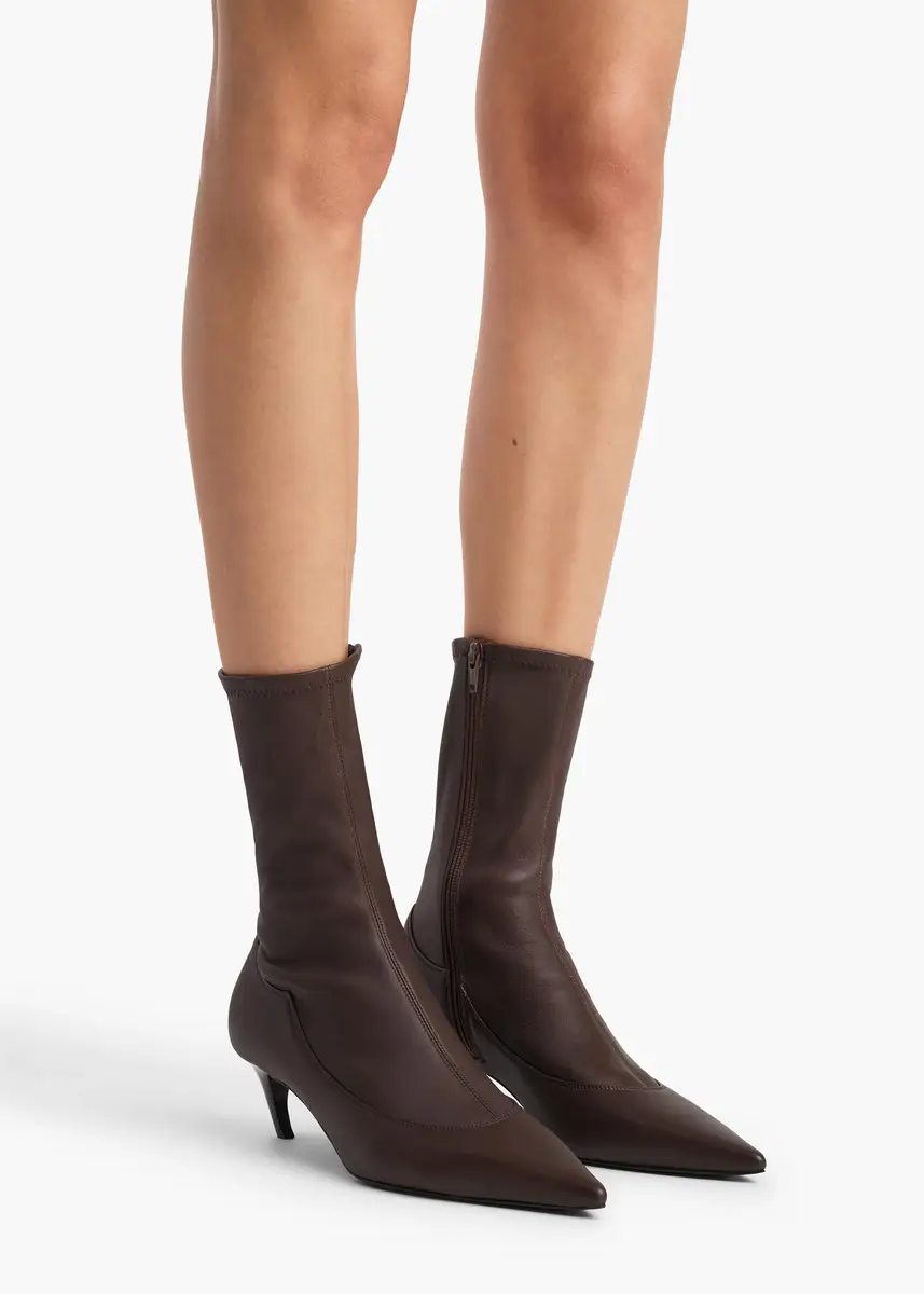 Khaite Valerie Mid-Calf Boot In | Thumbnail 5 Khaite Valerie Mid-Calf Boot In | Thumbnail 5