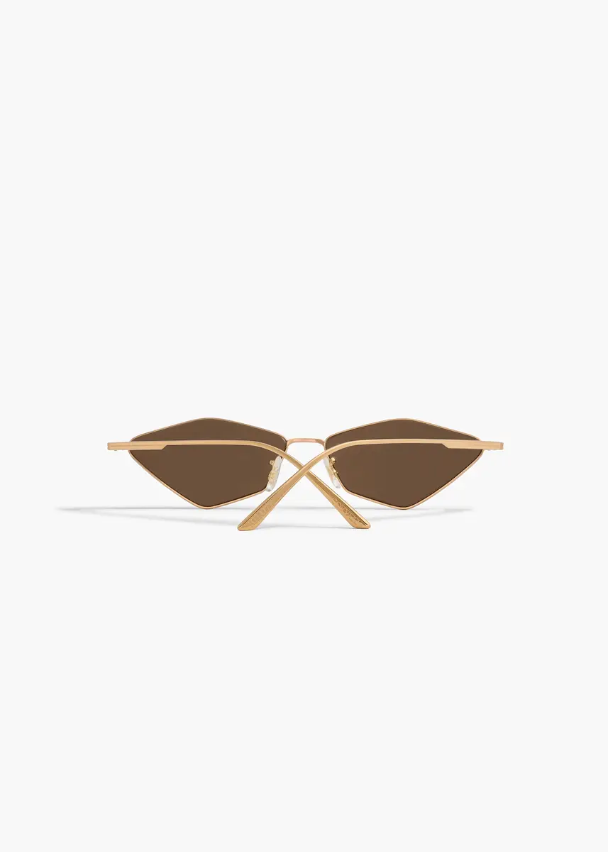 Khaite Khaite X Oliver Peoples 2001C In Gold And | Thumbnail 2 Khaite Khaite X Oliver Peoples 2001C In Gold And | Thumbnail 2