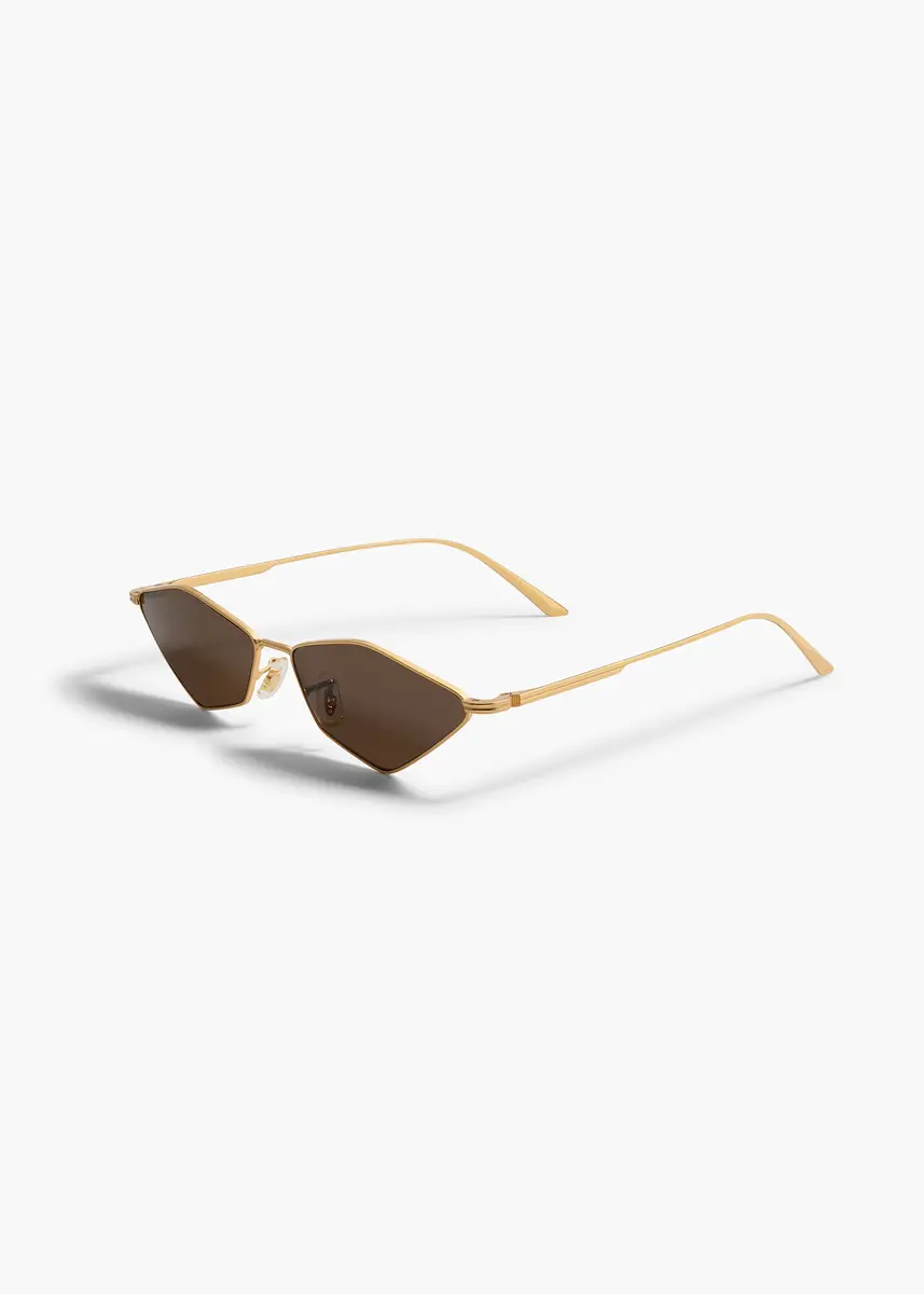 Khaite Khaite X Oliver Peoples 2001C In Gold And | Thumbnail 3 Khaite Khaite X Oliver Peoples 2001C In Gold And | Thumbnail 3