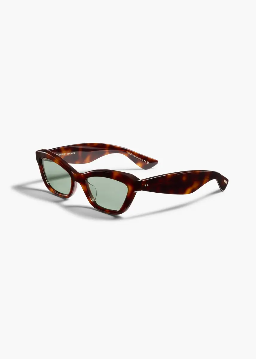 Khaite Khaite X Oliver Peoples 1997C In Dark Mahogany And Green Wash | Thumbnail 3 Khaite Khaite X Oliver Peoples 1997C In Dark Mahogany And Green Wash | Thumbnail 3