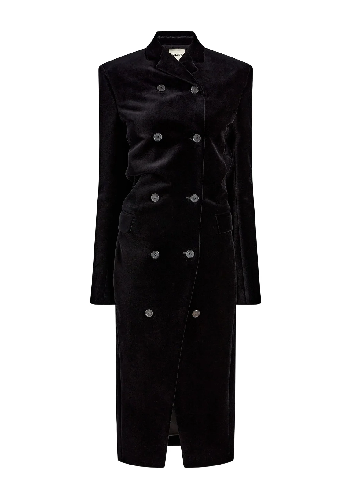 Rolon Coat In Black Velvet Rolon Coat In Black Velvet