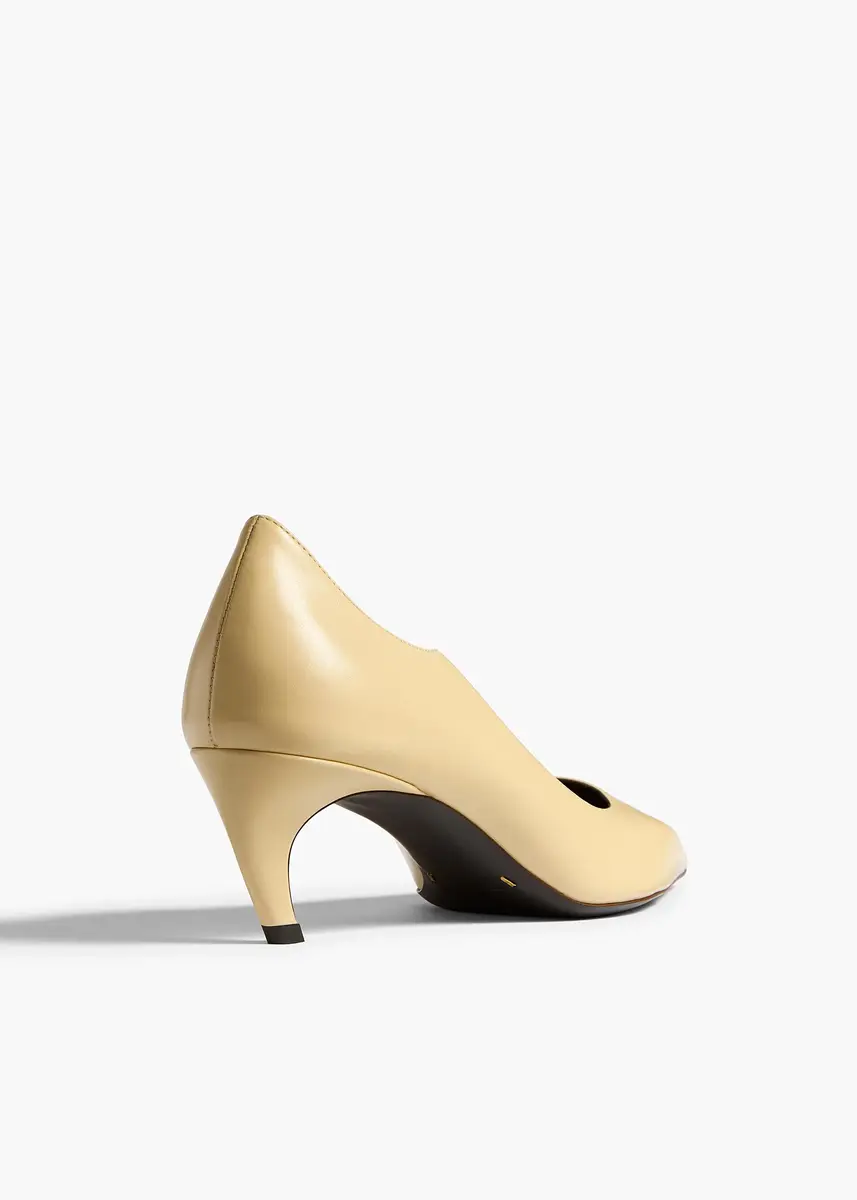 Khaite Valerie Low Pump In Butter Glazed Leather | Thumbnail 4 Khaite Valerie Low Pump In Butter Glazed Leather | Thumbnail 4
