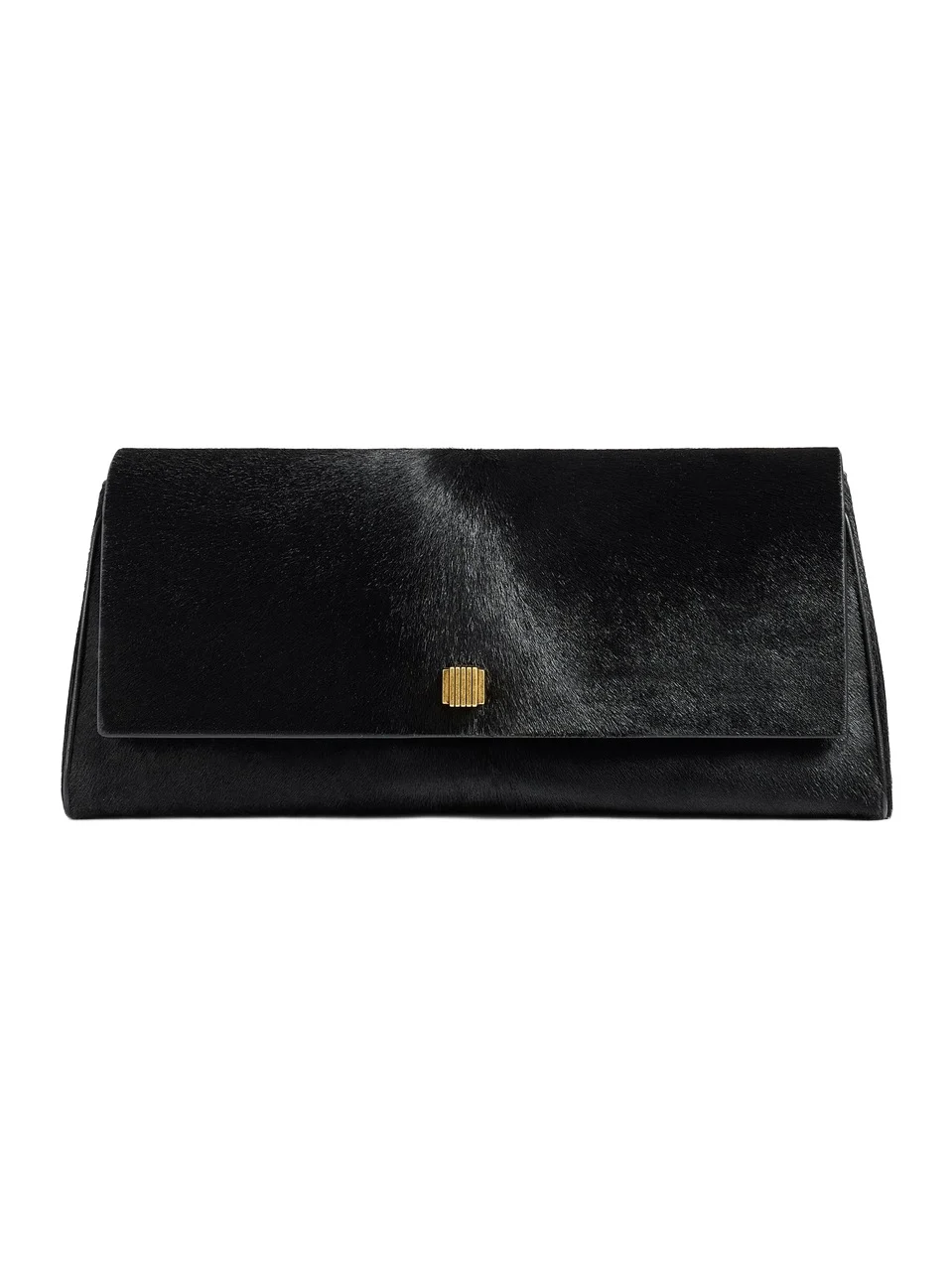 Audrey Clutch In Black Haircalf Audrey Clutch In Black Haircalf