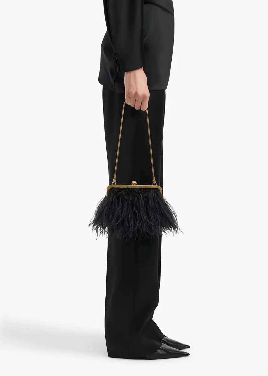 Khaite Lilith Chain Evening Bag In Black | Thumbnail 5 Khaite Lilith Chain Evening Bag In Black | Thumbnail 5