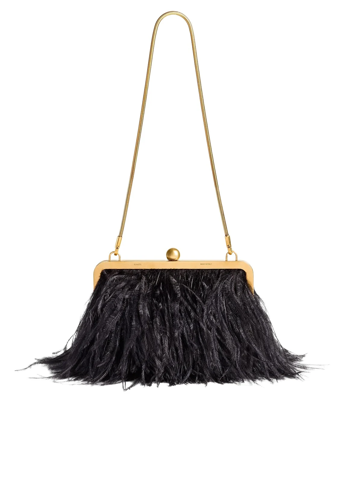 Khaite Lilith Chain Evening Bag In Black