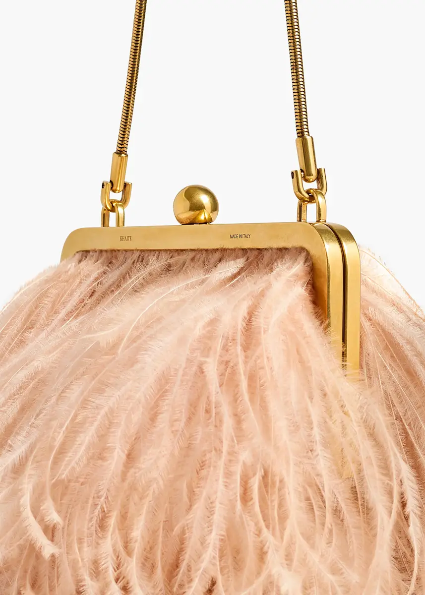 Khaite Lilith Chain Evening Bag In Desert Sand | Thumbnail 4 Khaite Lilith Chain Evening Bag In Desert Sand | Thumbnail 4