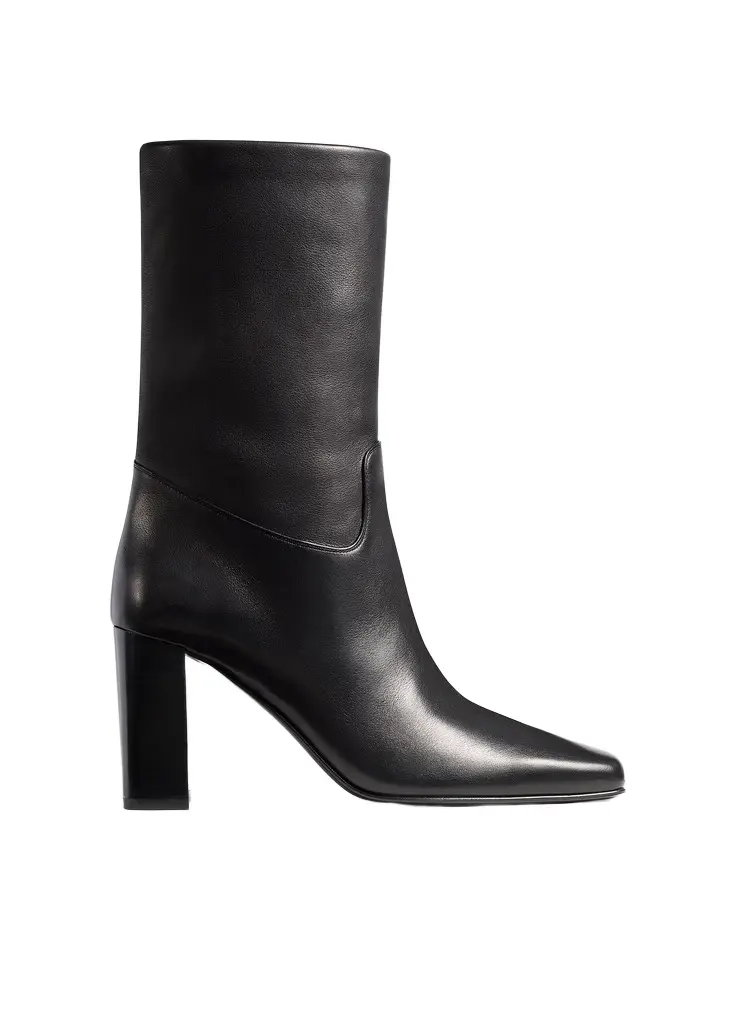 Khaite Petra Ankle Boot In Black | Image 1 Khaite Petra Ankle Boot In Black | Image 1