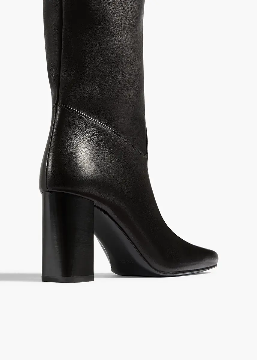 Khaite Petra Knee-High Boot In Black | Thumbnail 4 Khaite Petra Knee-High Boot In Black | Thumbnail 4