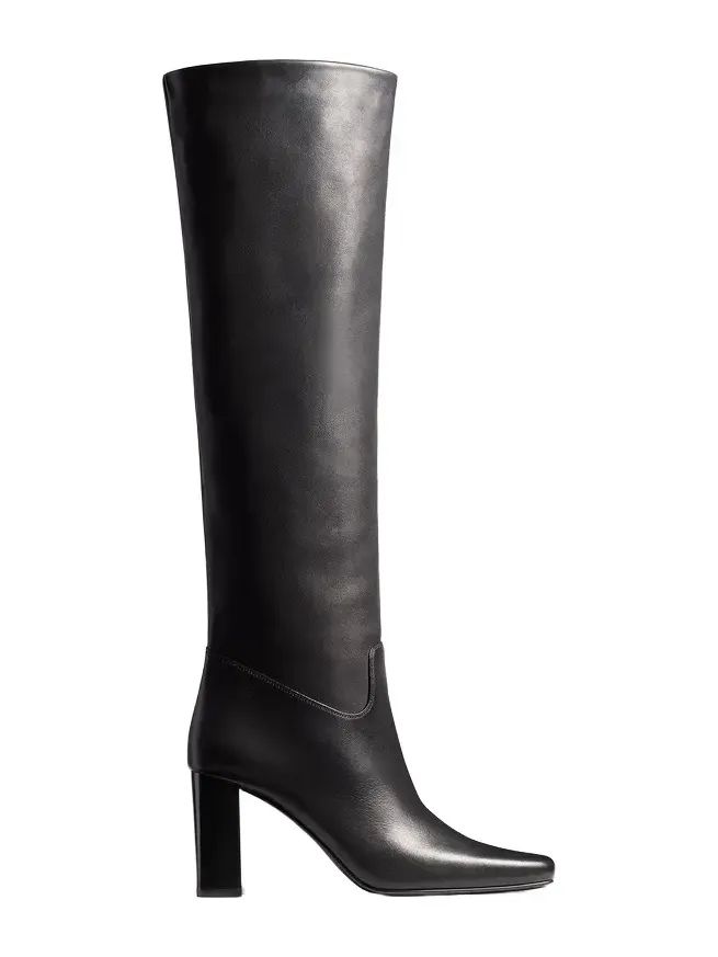 Petra Knee-High Boot In Black Petra Knee-High Boot In Black