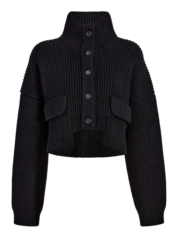 Eita Cardigan In Black Eita Cardigan In Black