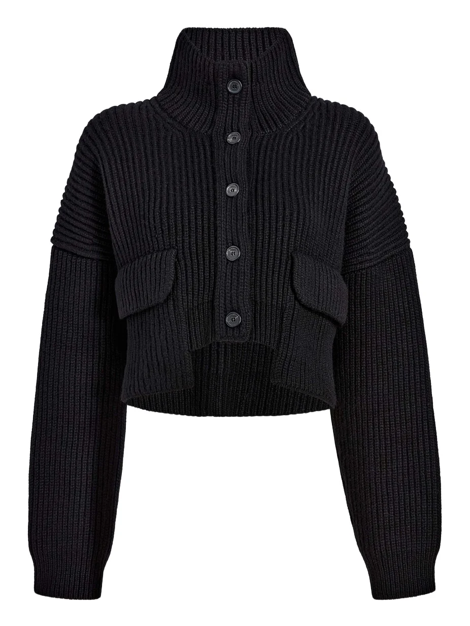 Eita Cardigan In Black Eita Cardigan In Black