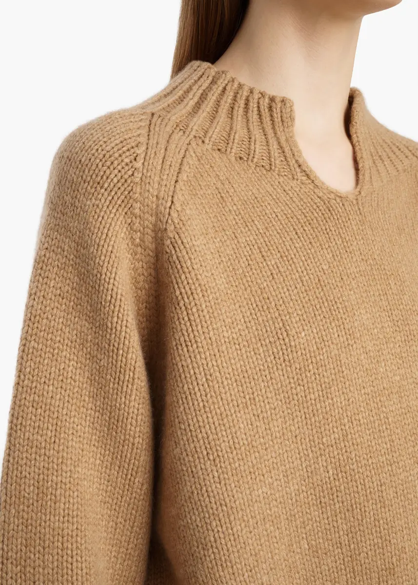 Khaite Cain Sweater In Biscotti | Thumbnail 5