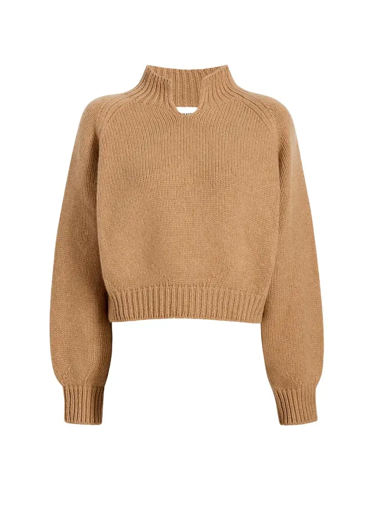 Khaite Cain Sweater In Biscotti | Image 1 Khaite Cain Sweater In Biscotti | Image 1