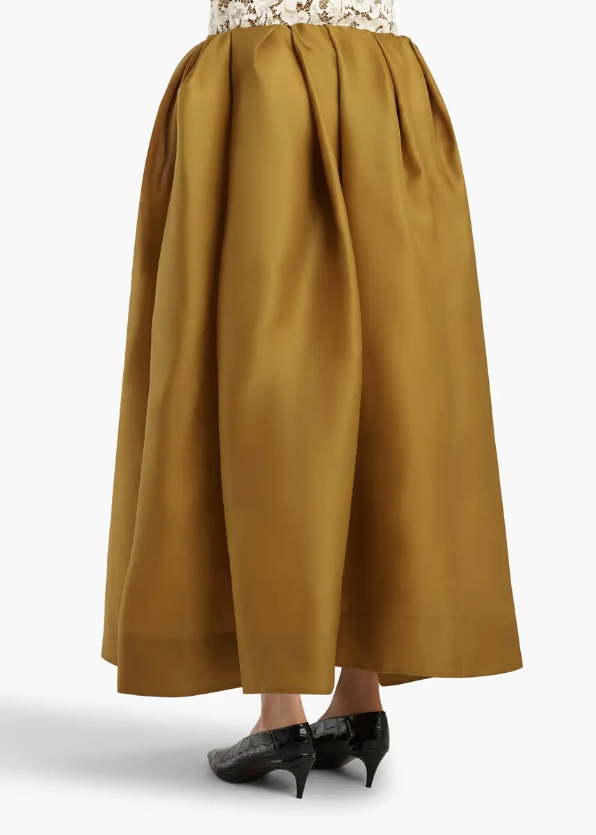 Khaite Adara Skirt In Bronze | Thumbnail 4 Khaite Adara Skirt In Bronze | Thumbnail 4