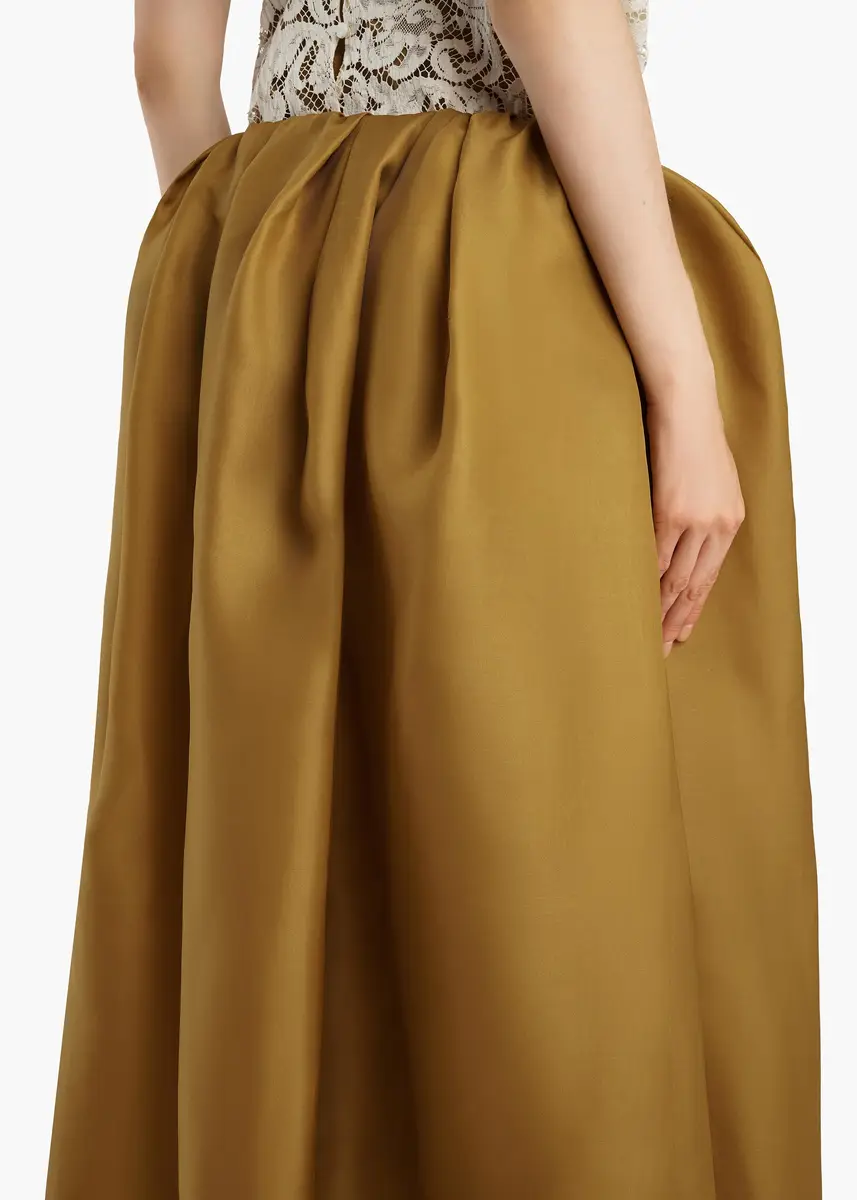 Khaite Adara Skirt In Bronze | Thumbnail 6 Khaite Adara Skirt In Bronze | Thumbnail 6